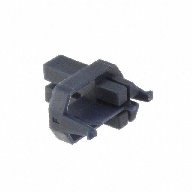 【6-100526-1】CONN RCPT CODING KEY STEEL BLUE