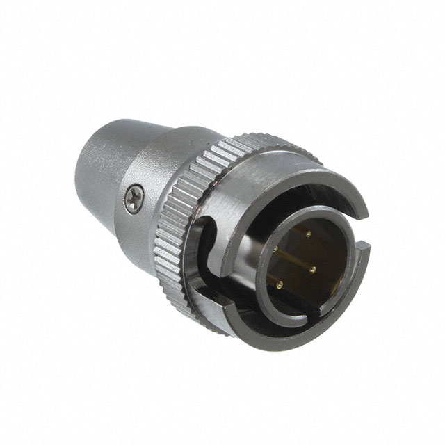 CONN PLUG MALE 4P GOLD SLDR CUP KMC9BPF-4P(71) ヒロセ電機製