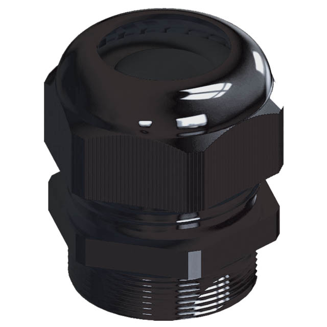 CABLE GLAND 19-25MM 1" NPT【CG-NPT-1-2-BK】