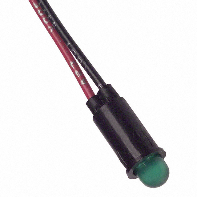 【5110F5】LED PNL IND GREEN DIFF 3MM LEADS