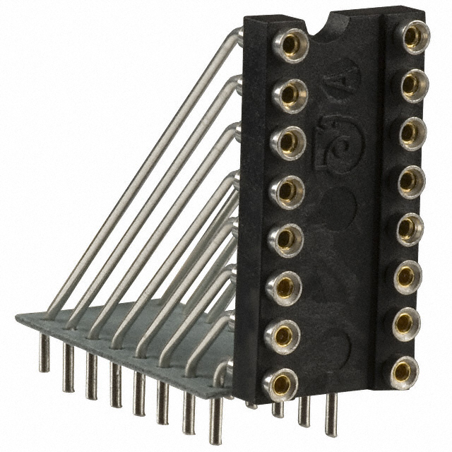 【16-810-90C】CONN IC DIP SOCKET 16POS GOLD