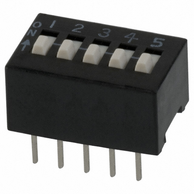 【208-5】SWITCH SLIDE DIP SPST 0.05A 24V