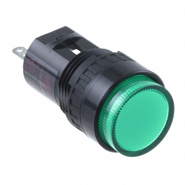 【AP6M122-G】LED PANEL INDICATOR GRN 24V IP65