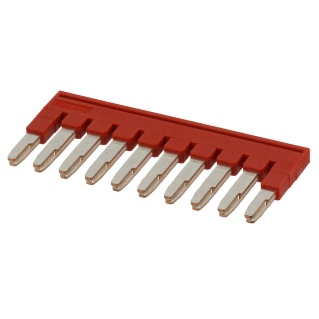 【3030213】JUMPER TERM BLK 10POS FLAT PIN