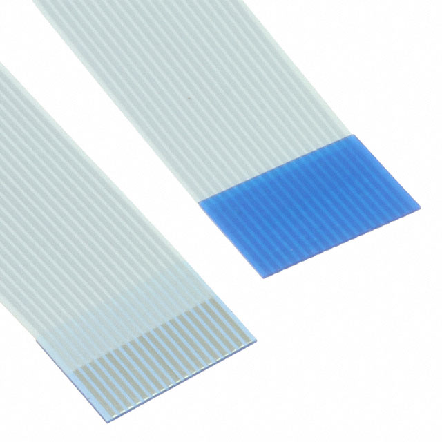 【AFFC-050-18-102-11】CABLE FFC/FPC 18POS 0.5MM 4"