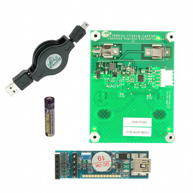 【CY3218-CAPEXP3】KIT CAPSENSE EXPRESS CY8C20142