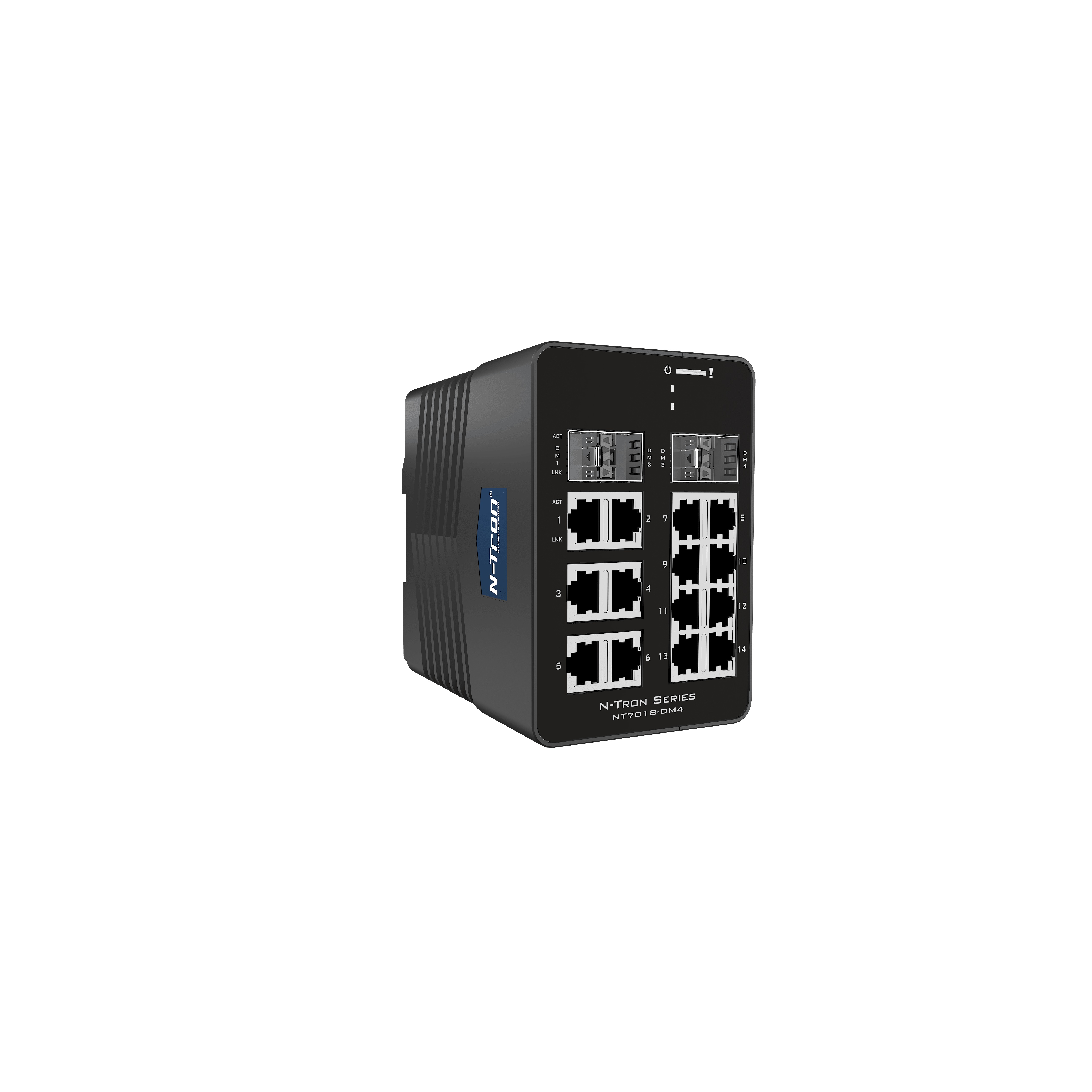 【NT-7018-DM4-0000】12-PORT MANAGED ETHERNET SWITCH
