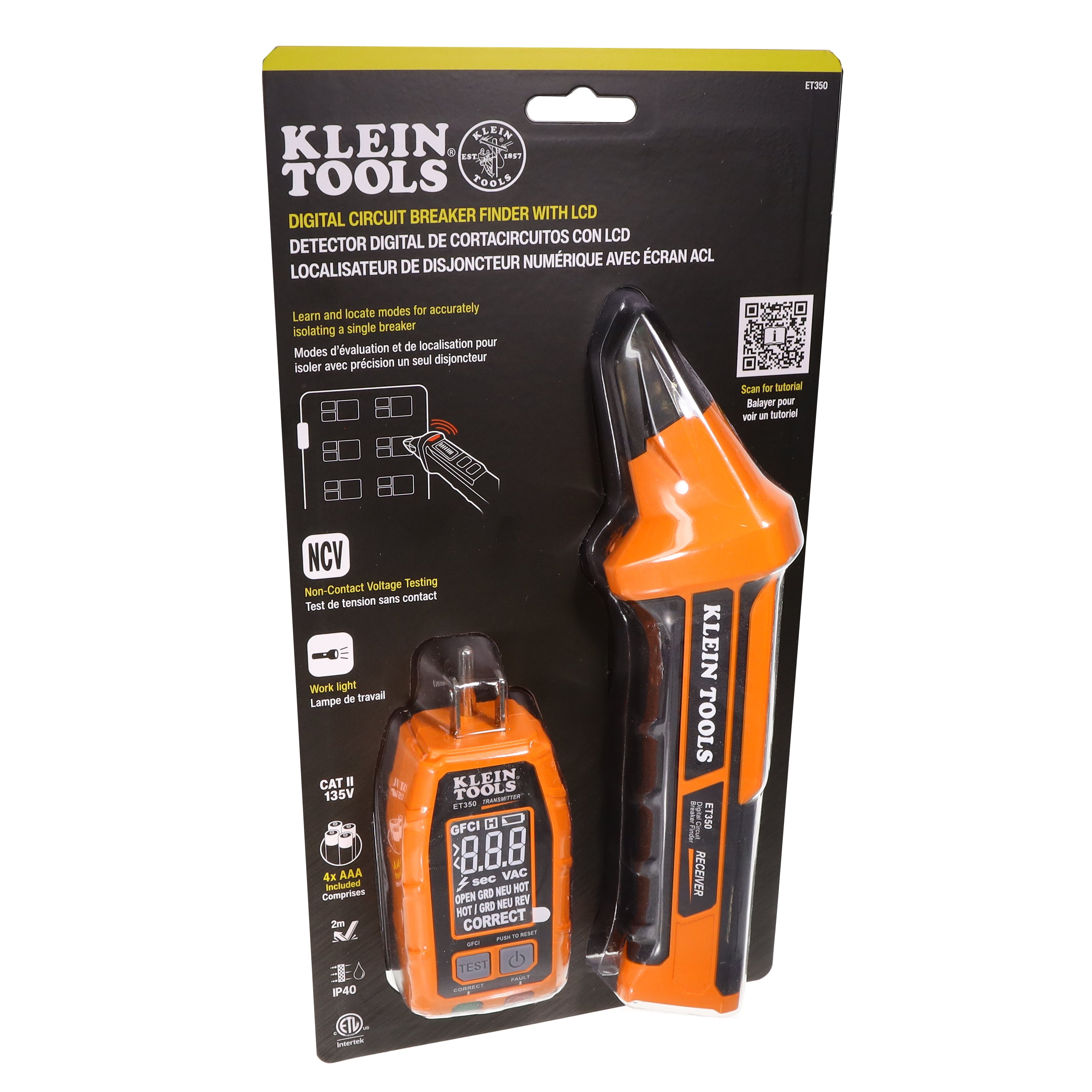 【ET350】4-IN-1 DIGITAL CIRCUIT BREAKER F