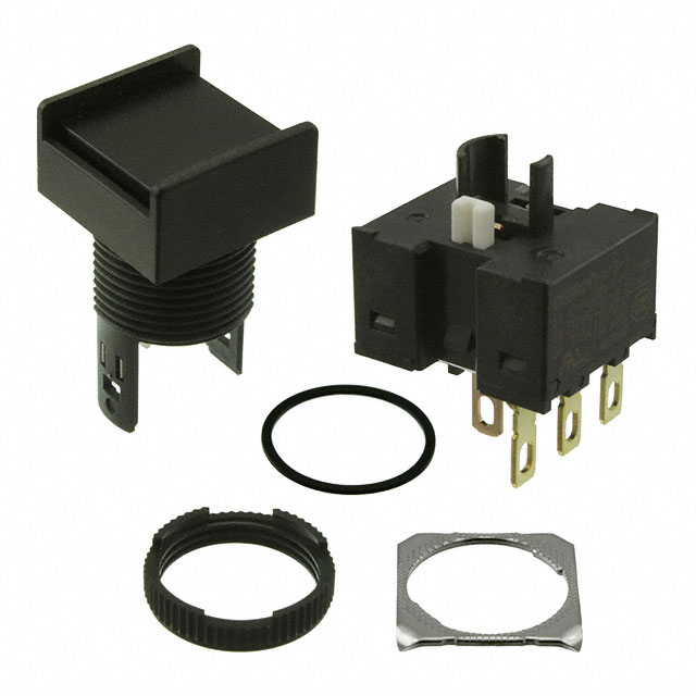【A165-ABM-1】SWITCH PUSHBUTTON SPDT 5A 125V