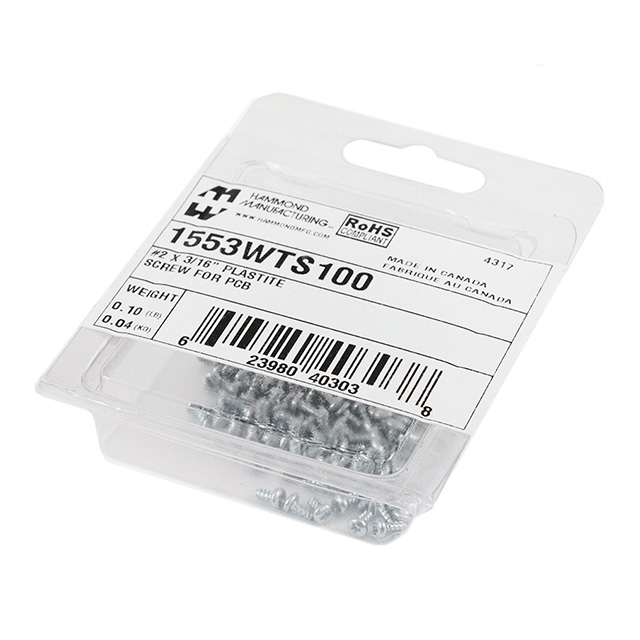 【1553WTS100】SCREWS ENCLOSURES 1=100 SCREWS