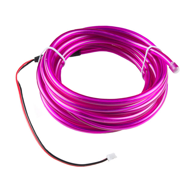 【COM-14700】BENDABLE EL WIRE PURPLE 3M