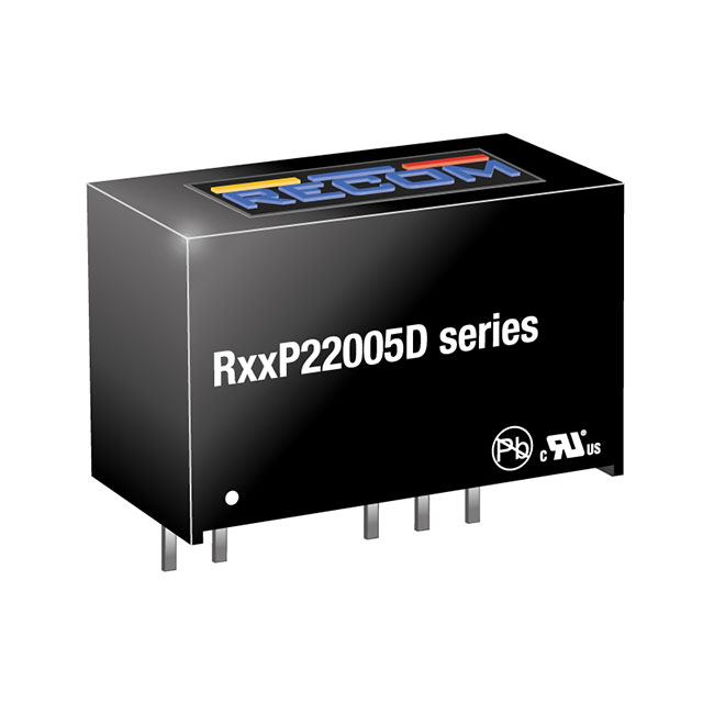 【R24P22005D】DC DC CONVERTER 20V -5V 2W