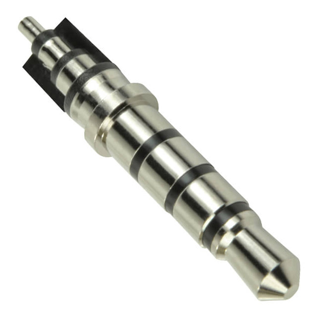 AUDIO PLUG, 3.5 MM, STRAIGHT, 4【SP-3544】