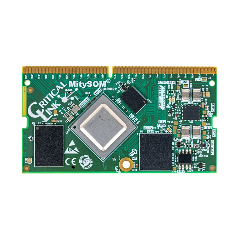 【62P52-TX-X8E-RI】SOM WITH TI SITARA AM62P52, 1.4G[バルク]