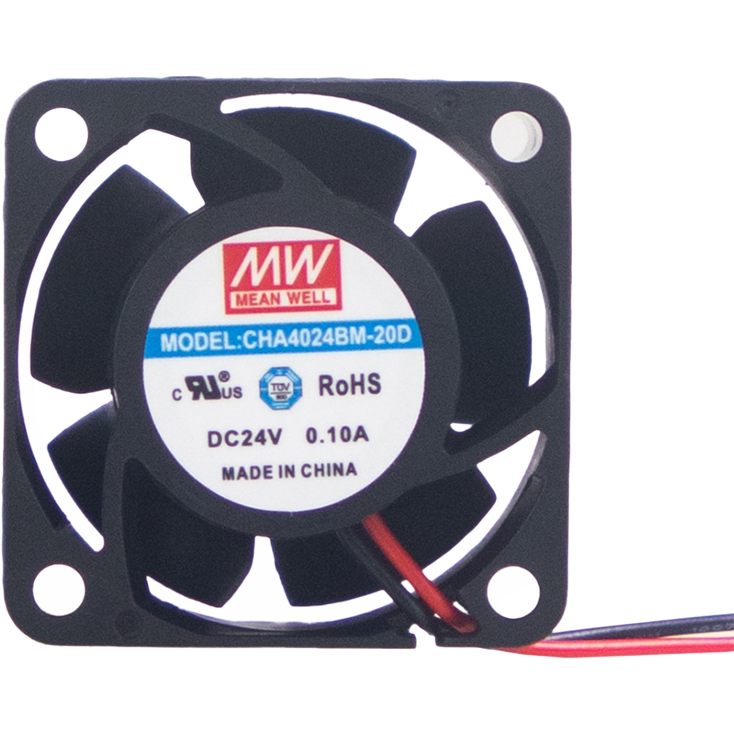 【CHT8024BH-W25G】24V 0.90A 80*25 BALL 4 92.03CFM