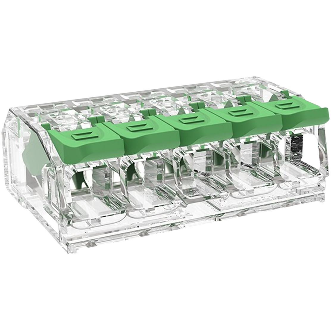 【DGBSC-SG01/4-05P】4MM/5 CONNECTION/GREEN/PUSH IN[バルク]
