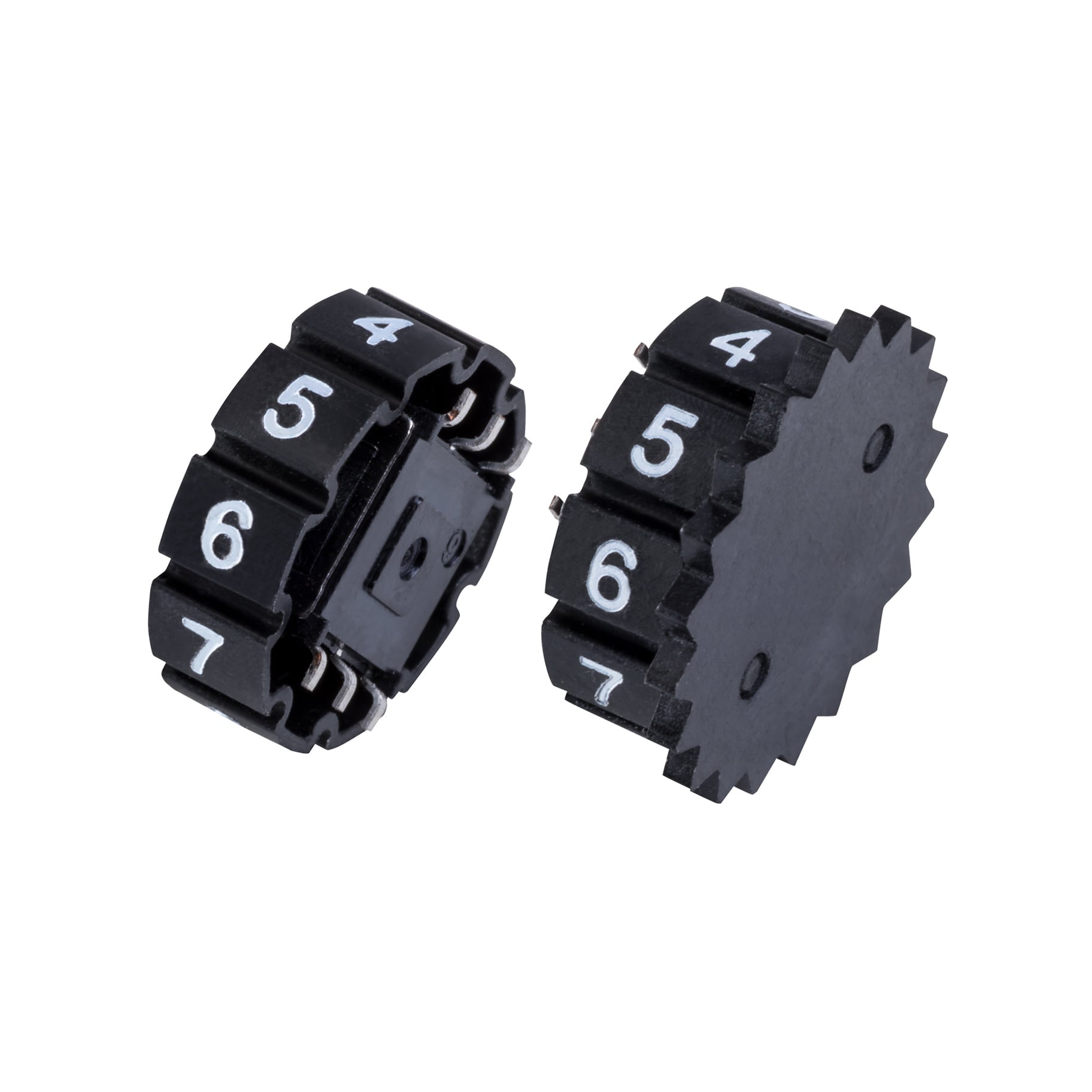 【DH1 01ALSMT002】THUMB WHEEL SWITCHE BCD 10POS SM[テープ＆リール（TR）]