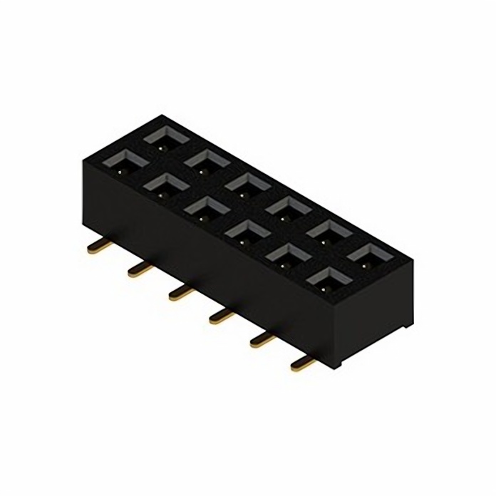 【SS5-5206D1A1D-DEB035】SOCKET HEADER, 2.54MM PITCH, SMT [digi-reel品]