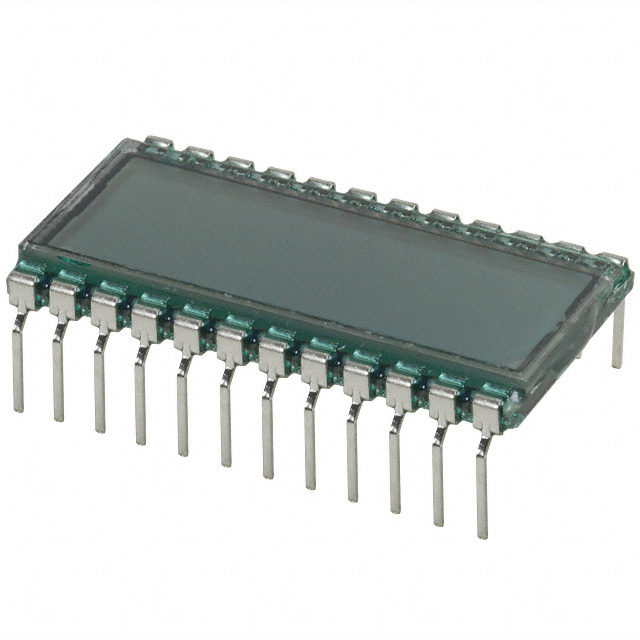 LCD MOD 3 DIG 3 X 1 REFLECTIVE【LCD-S301C31TR】