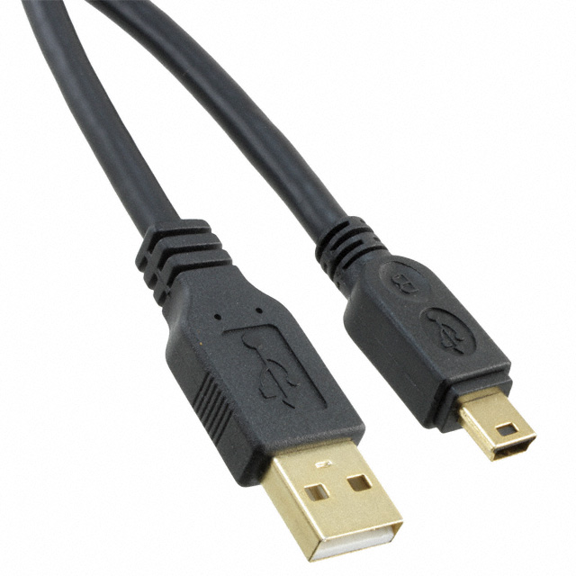 【3021027-16】CBL USB2.0 A PL-MIN B PL 16'