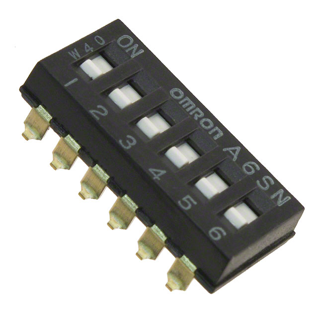 【A6SN-6101-P】SWITCH SLIDE DIP SPST 0.025A 24V