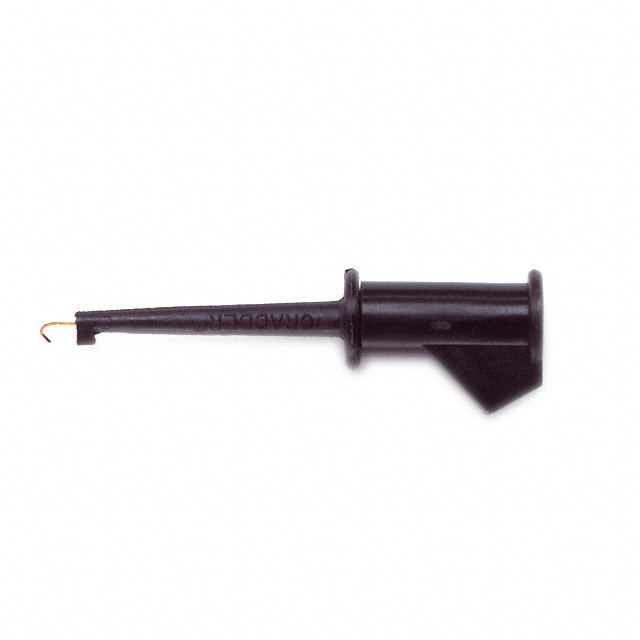 【4521-0】MICROGRABBER BLACK 0.025" SQ PIN