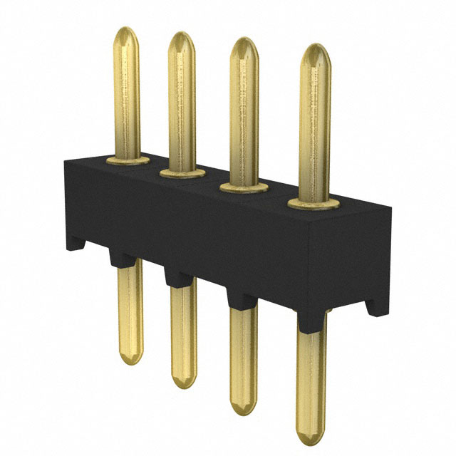 CONN HEADER VERT 4POS 1.27MM 850-10-004-10-001000 Mill-Max ...