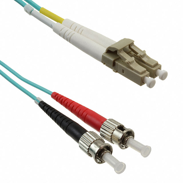 【913M-2-3-00200-G】FIBER OPTIC CBL LC-ST DUPLEX 2M