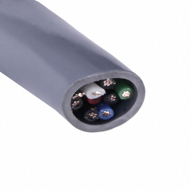 【C0603A.41.10】MULTI-PAIR 8COND 24AWG GRAY 50'