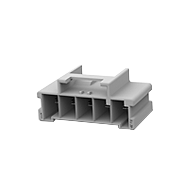 CONN HEADER VERT 5POS 6MM【1-1969688-5】