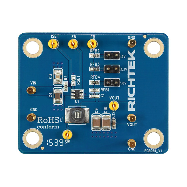 【EVB_RT6208GE】EVAL MODULE FOR RT6208GE