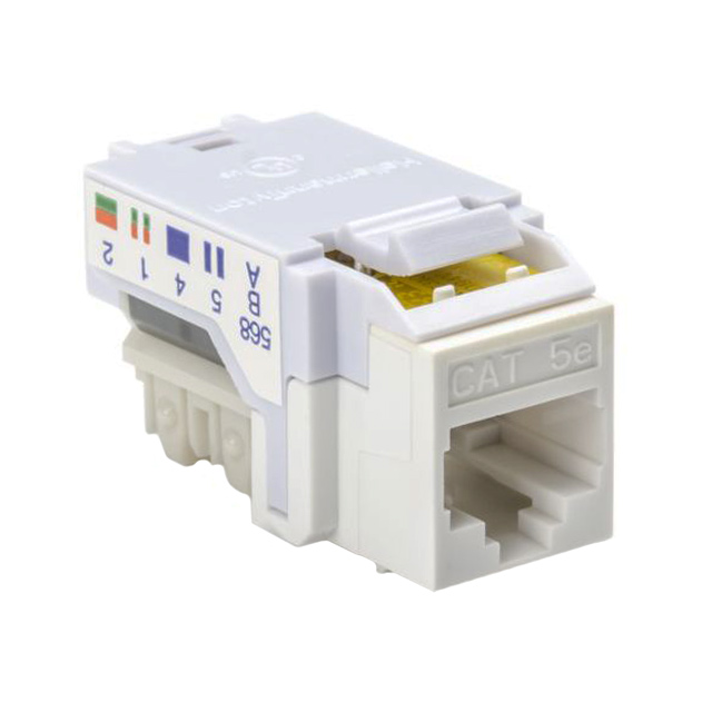 INSERT RJ45 JACK TO IDC CONN【RJ45FC5E-W】
