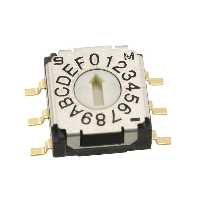【SH-7070TB】SW ROTARY DIP HEX COMP 0.1A 5V [digi-reel品]