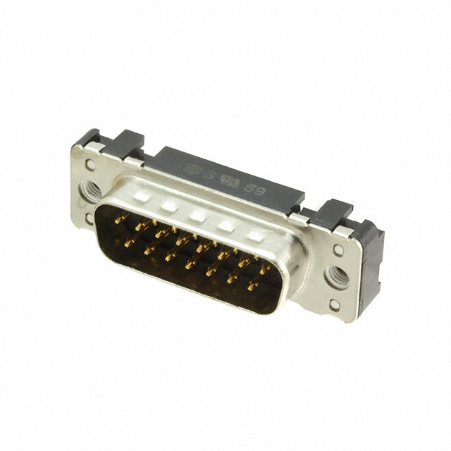 CONN D-SUB PLUG 15POS VERT SLDR【09652617711】