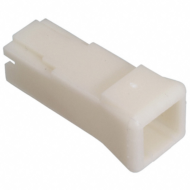 【177627-1】CONN RCPT HSG 0.25 1POS NATURAL