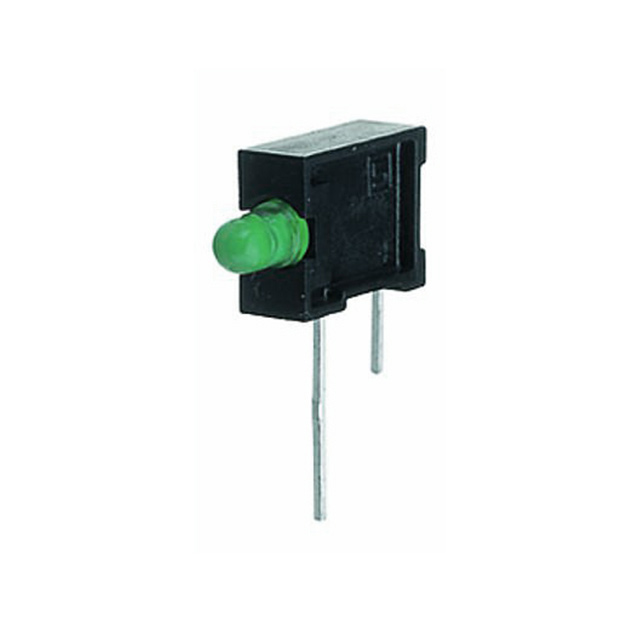 HOLDER LED 3MM GREEN RA【0035.7023】