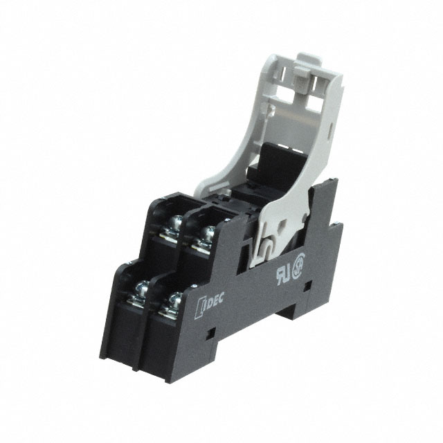 【SJ2S-05BW】RELAY SOCKET 8 POSITION DIN RAIL