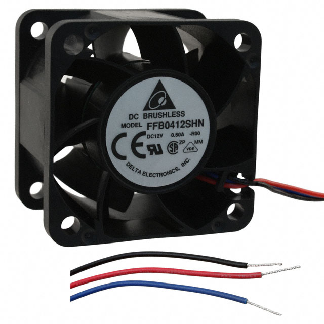 【FFB0412SHN-R00】FAN AXIAL 40X28MM 12VDC WIRE