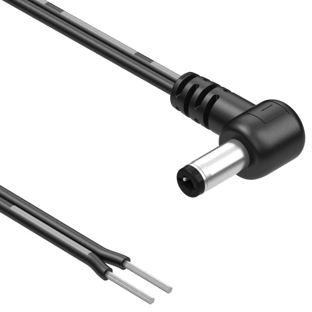 【10-02507】CBL ASSY 2.1MM PLG-CBL FLAT 6'