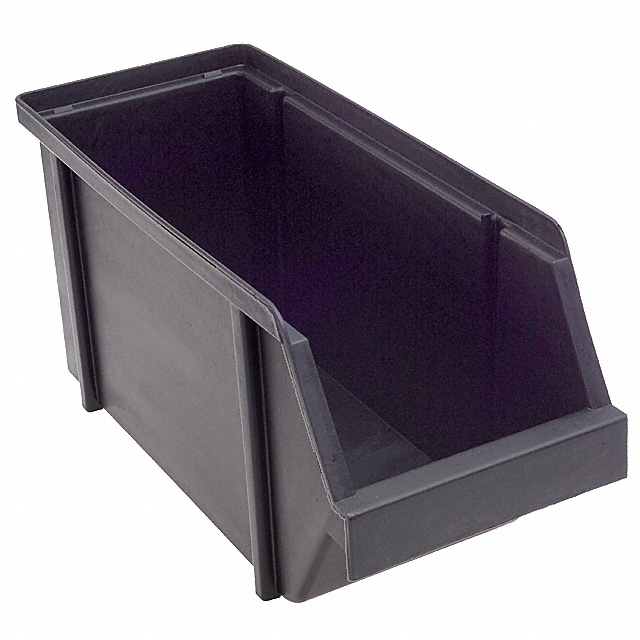 【6774BC】BIN PLASTIC BLACK