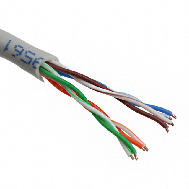 【ATUP-P305T】CABLE CAT5E 8CON 24AWG GRY