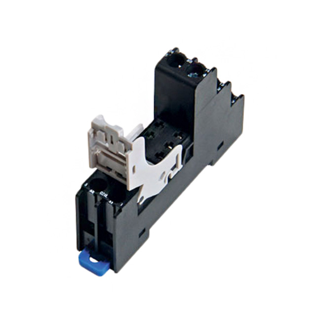 RELAY SOCKET 5 POSITION DIN RAIL【SJ1S-07LW】