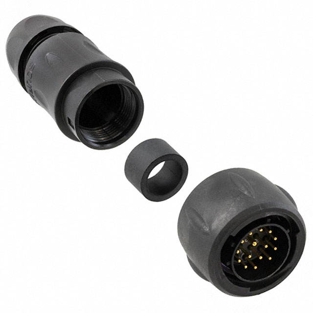 【UTS6JC14E15P】CONN PLUG MALE 15P GOLD SLDR CUP
