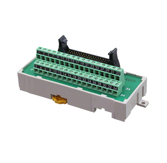 【XW2B-34G4】INTERFACE MOD HDR 34POS 16-22AWG