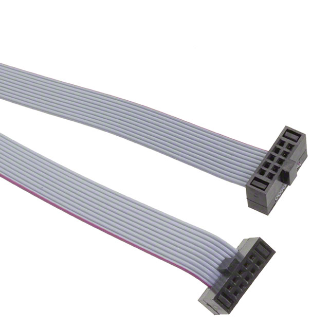 【M50-9100542】IDC F/F 10POS RIBBON CBL ASSY