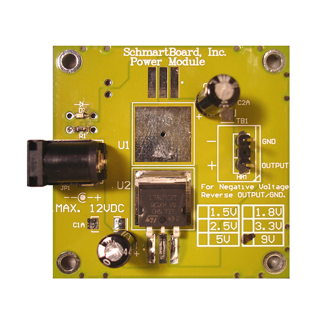 【710-0003-06】9 VOLT POPULATED SINGLE VOLTAGE