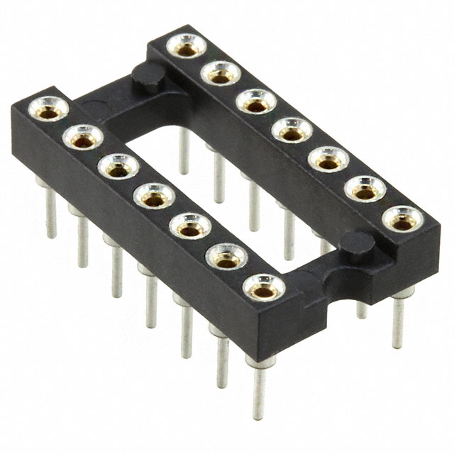 【D2814-42】CONN IC DIP SOCKET 14POS GOLD