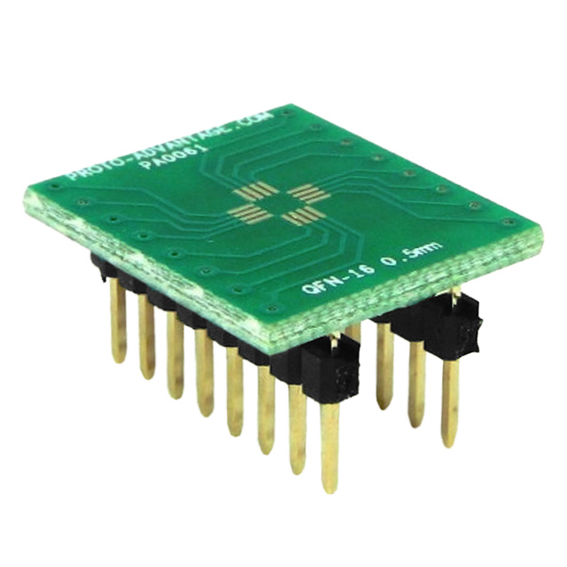 【PA0061】QFN-16 TO DIP-16 SMT ADAPTER