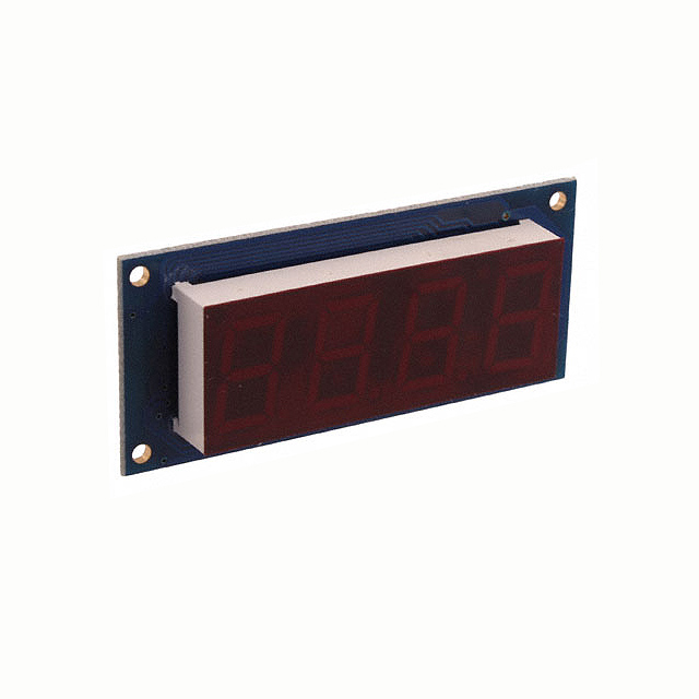 【DK604】VOLTMETER 200MVDC LED PANEL MNT