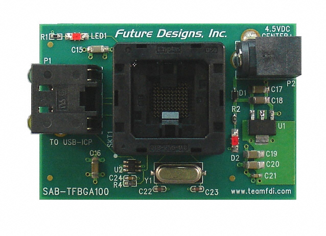 【SAB-TFBGA100】BOARD SCKT ADAPTER FOR TFBGA100